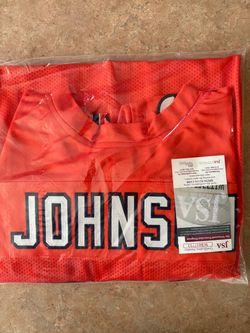 Bears Autographed Jersey Johnson
