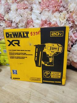 DEWALT
20V MAX XR 16-Gauge Lithium-Ion Cordless Finish Nailer (Tool Only)