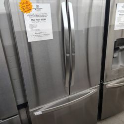 Sale Now Only $1150 (Was 1289) LG SMART French Door Refrigerator W/ 1 Yr Warranty 