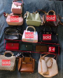 Women purses and handbags( $ 10.00 each)