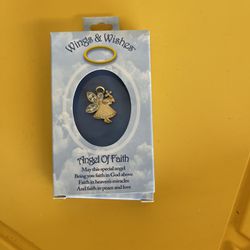 Angel Of Faith Pin