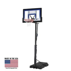 Lifetime 51550 Courtside Portable Basketball Hoop, 48-Inch Backboard