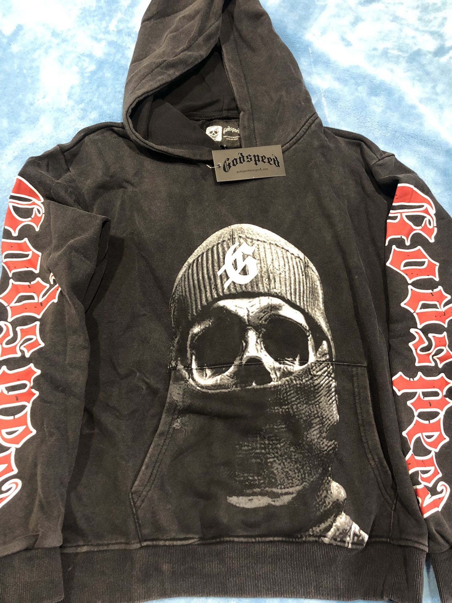 Black Godspeed Hoodie        S,m,l,xl