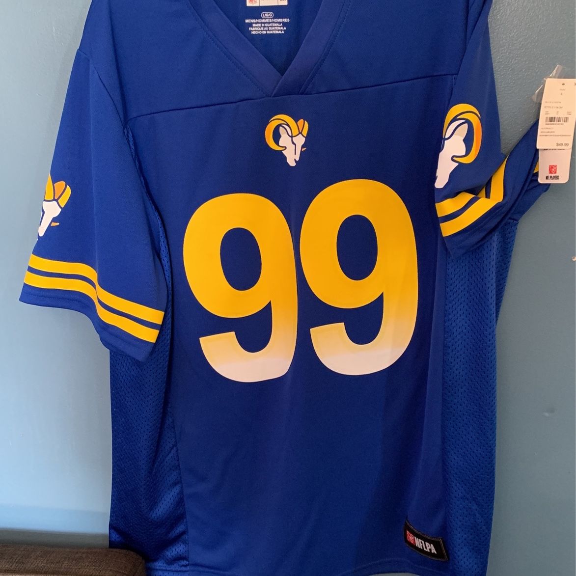 LOS ANGELES RAMS AARON DONALD JERSEY MENS 2XL for Sale in Bloomington, CA -  OfferUp