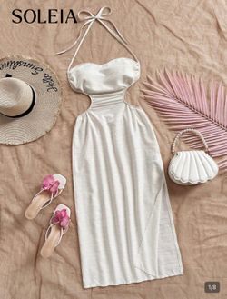 White dress