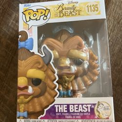 Funko Pop! Disney: Beauty and the Beast - The Beast w/ Curls #1135 Vinyl Figure 