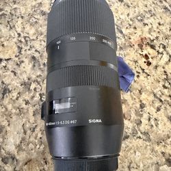 100-400 sigma Ef Mount