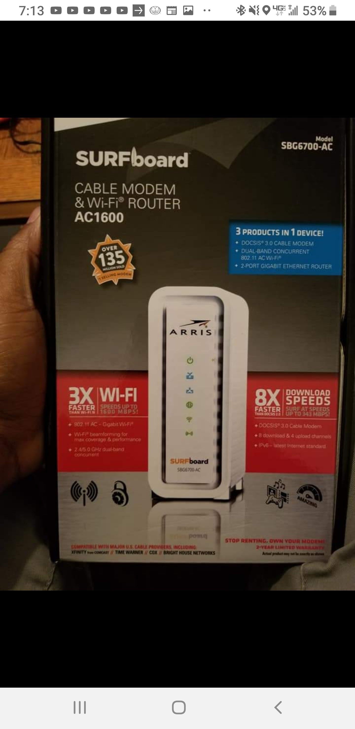 Modem/router combos for sale