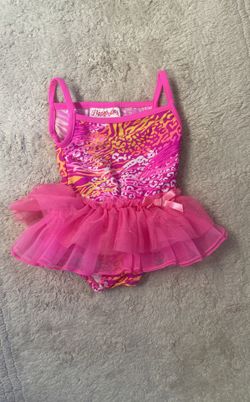 Baby Girl Hot Pink Swimsuit Size 12 Months 