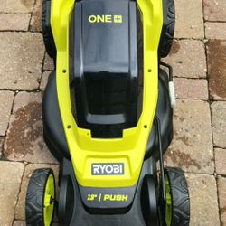 Ryobi 18V  13" Push Lawn Mower 