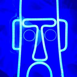Neon sign Squidwards House new 