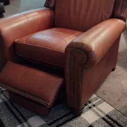 Red Brownish Recliner 