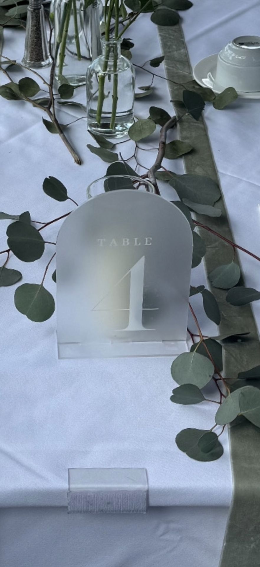 Table Numbers