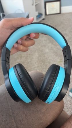 Seenda Kids Bluetooth Headphones - Blue, Black