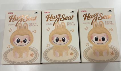 LABUBU Have A Seat - Authentic $50 Each