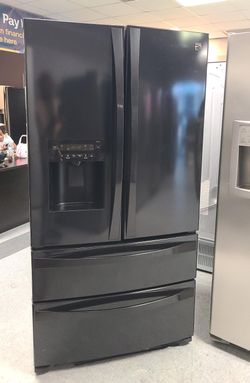 Kenmore 4-Door Black Fridge
