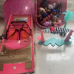 LOL Dolls and Car