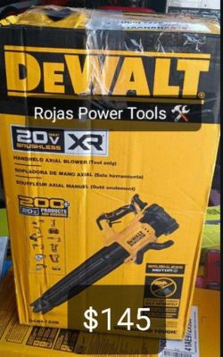 DEWALT 20V MAX 125MPH 450CFM CORDLESS BRUSHLESS BATTERY POWERED HAND HELD LEAF BLOWER (TOOL-ONLY)