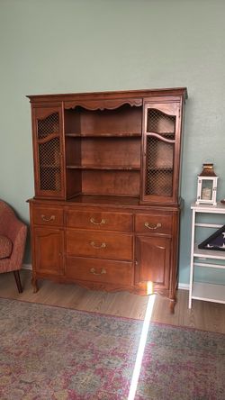 1960s Cherrywood Breakfront