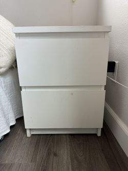 TWO IKEA nightstands!!!