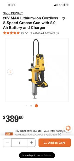 Dewalt Grease Gun