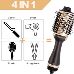 AGT Beauty Hot Air Brush, 4 in 1