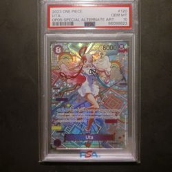 One Piece Card Game TCG OP05 Uta OP02-120 SP PSA 10