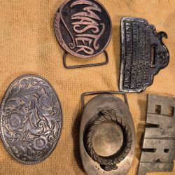 vintage belt buckle 