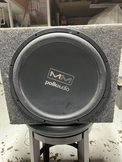 MM Polk Audio 15 Inch Subwoofer 