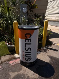 Celsius Live Fit rolling ice barrel