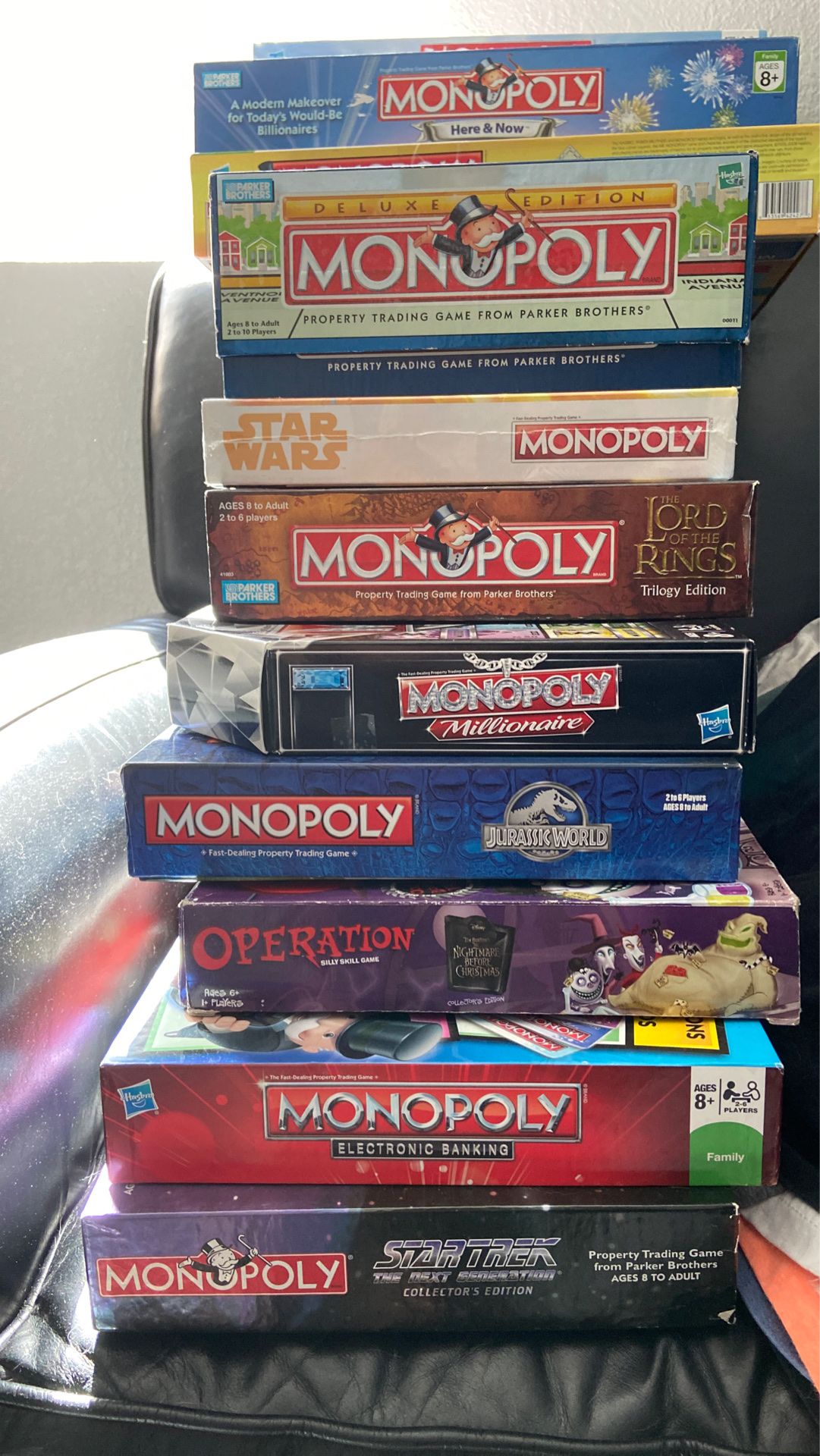 Monopoly and other board games