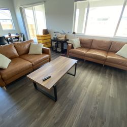 Leather Sofa Set – $1, 250 OR Best Offer | Retails for $5,000+