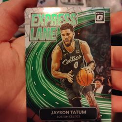 Jason Tatum Basketball Card 2022 Donruss