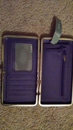 Purple Wallet/Clutch-brand new