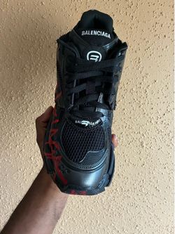 Balenciaga Runner Red and Black