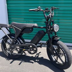 ✅ BRAND NEW- 1500W Motor (Peak Watt)Electric Ebike (Dual battery/Extended Seat) (Retro Style) ⚡️🚀32mph Top Speed/60+ Mile Range