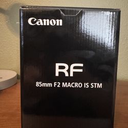 BRAND NEW CANNON RF 85MM F2 MARCO