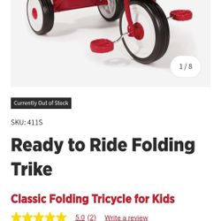 Radio Flyer Folding Tricycle