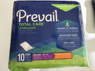 Prevail XL Underpads 10 Count
