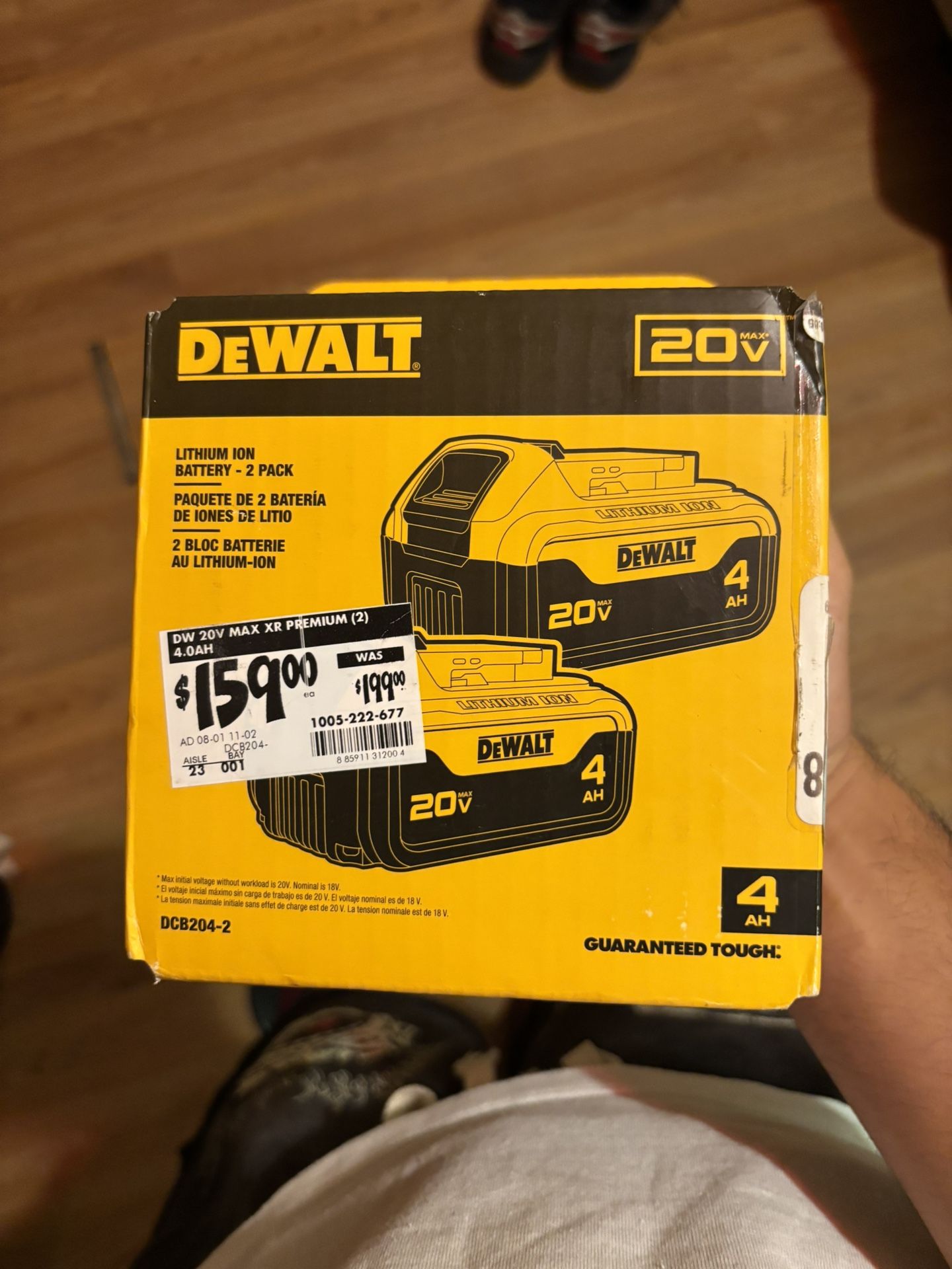 DEWALT BATTERYS BRAND NEW 110$ ‼️