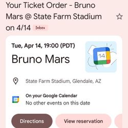 Bruno Mars Tickets for 2