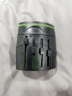 Barely used international charger with 2 USB. 