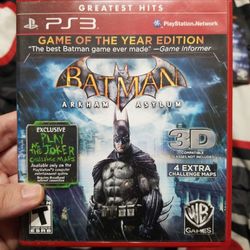 Batman Arkham Asylum G.O.T.Y. Edition 