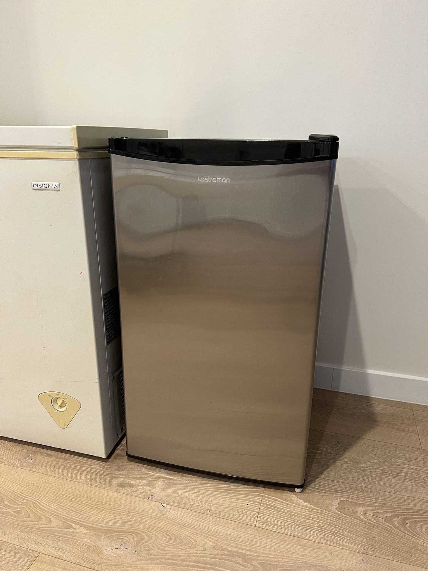 Silver Mini Fridge