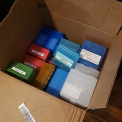 Ammo boxes for reloading