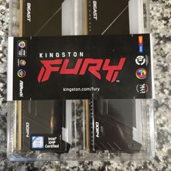 New Kingston RGB DDR4 16GB (8x2) 3600MT
