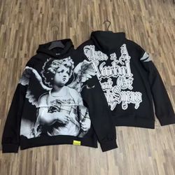 Awful Lot Of Cough Syrup Black Hoodie Heavy Weight