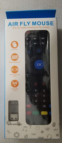2.4G Wireless Connect】Air mouse remote