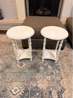 2 side tables