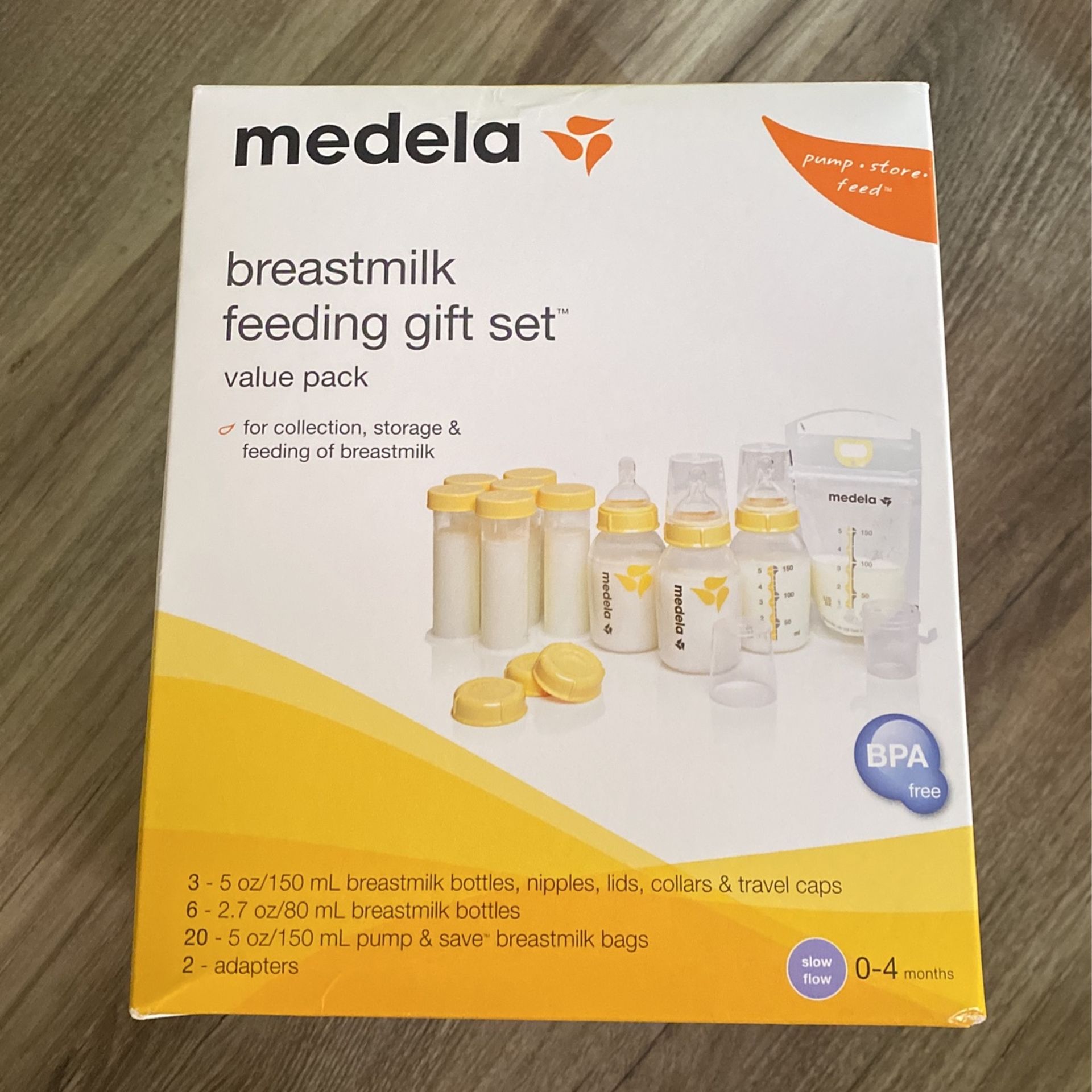 Medela breastmilk feeding set